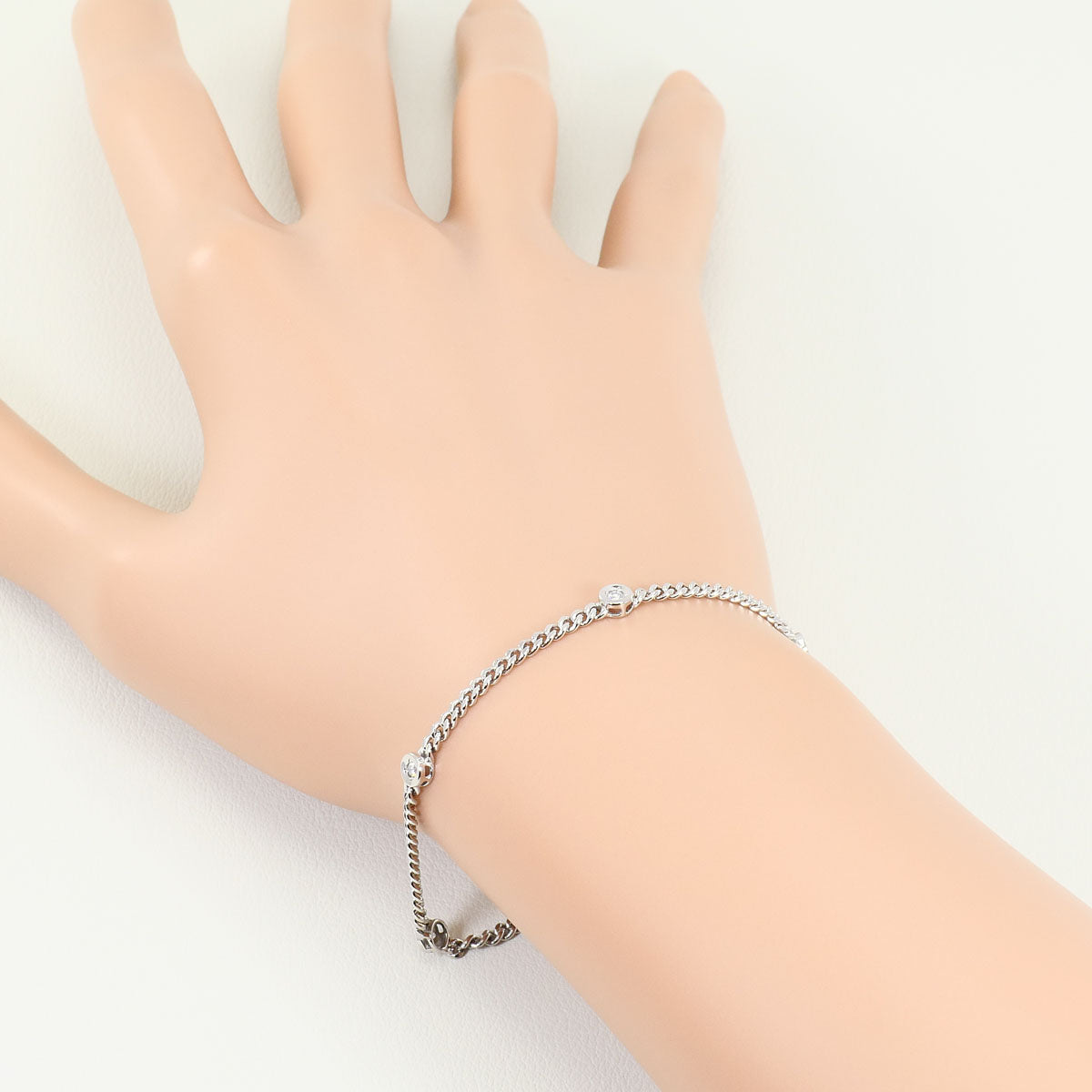 プラチナ ダイヤモンド ブレスレット