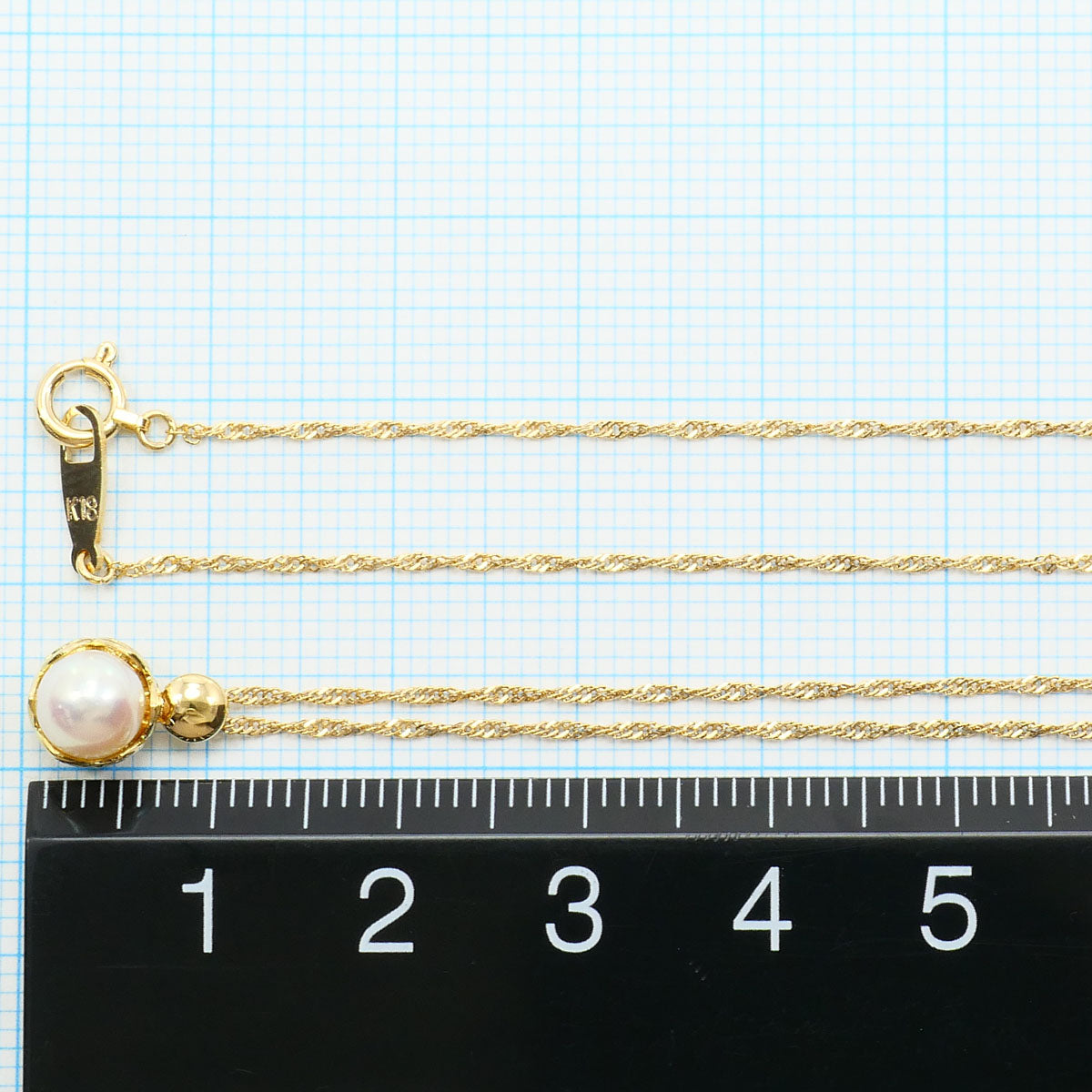 Au750 パールネックレス