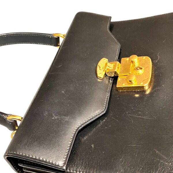 グッチ レディロック レザーハンドバッグ
