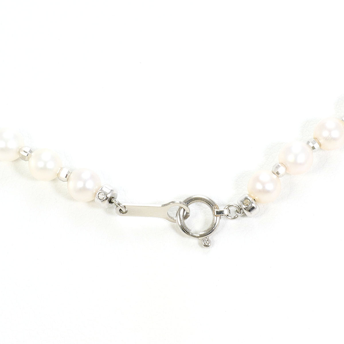 プラチナPT850 パールネックレス