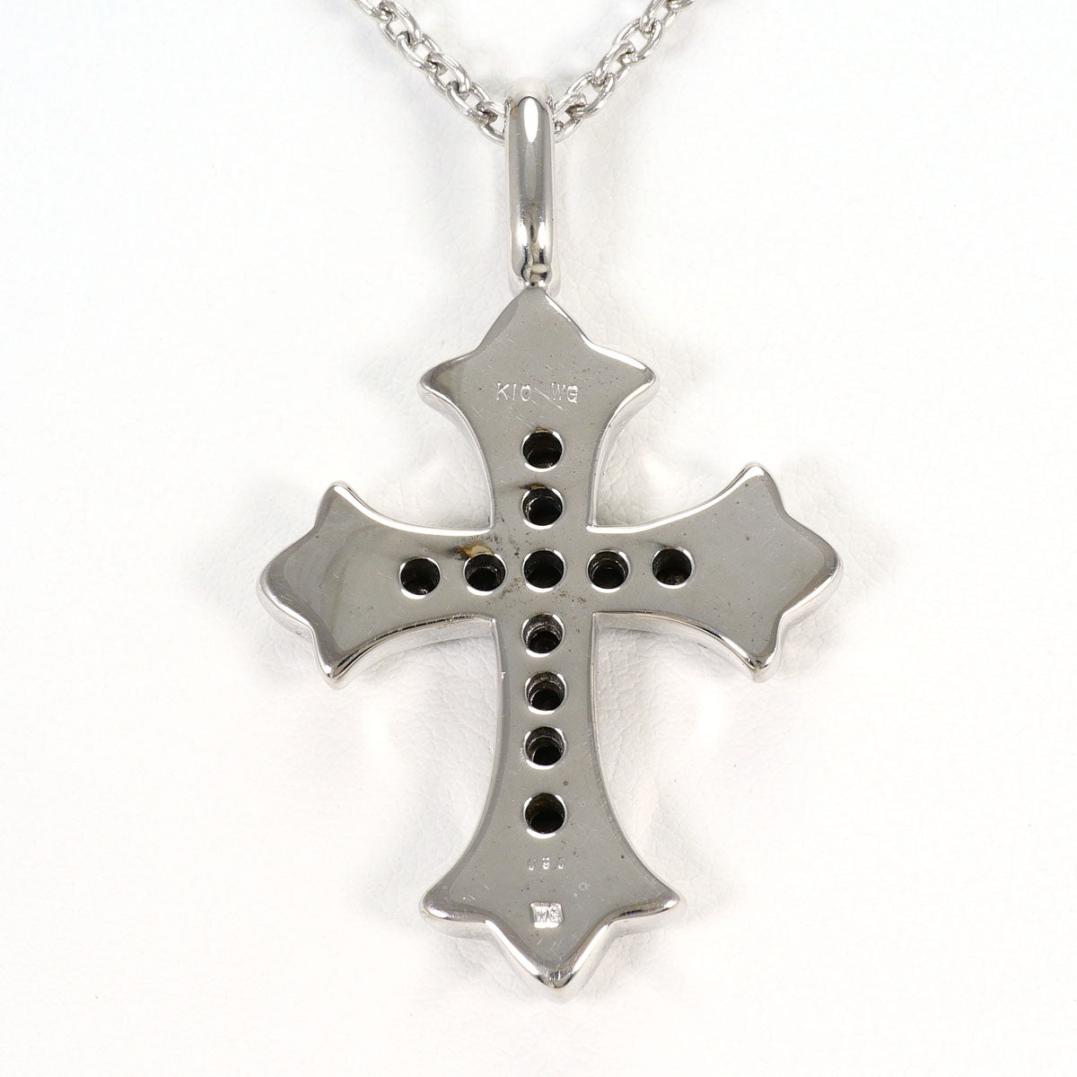Au417 Black Diamond Necklace