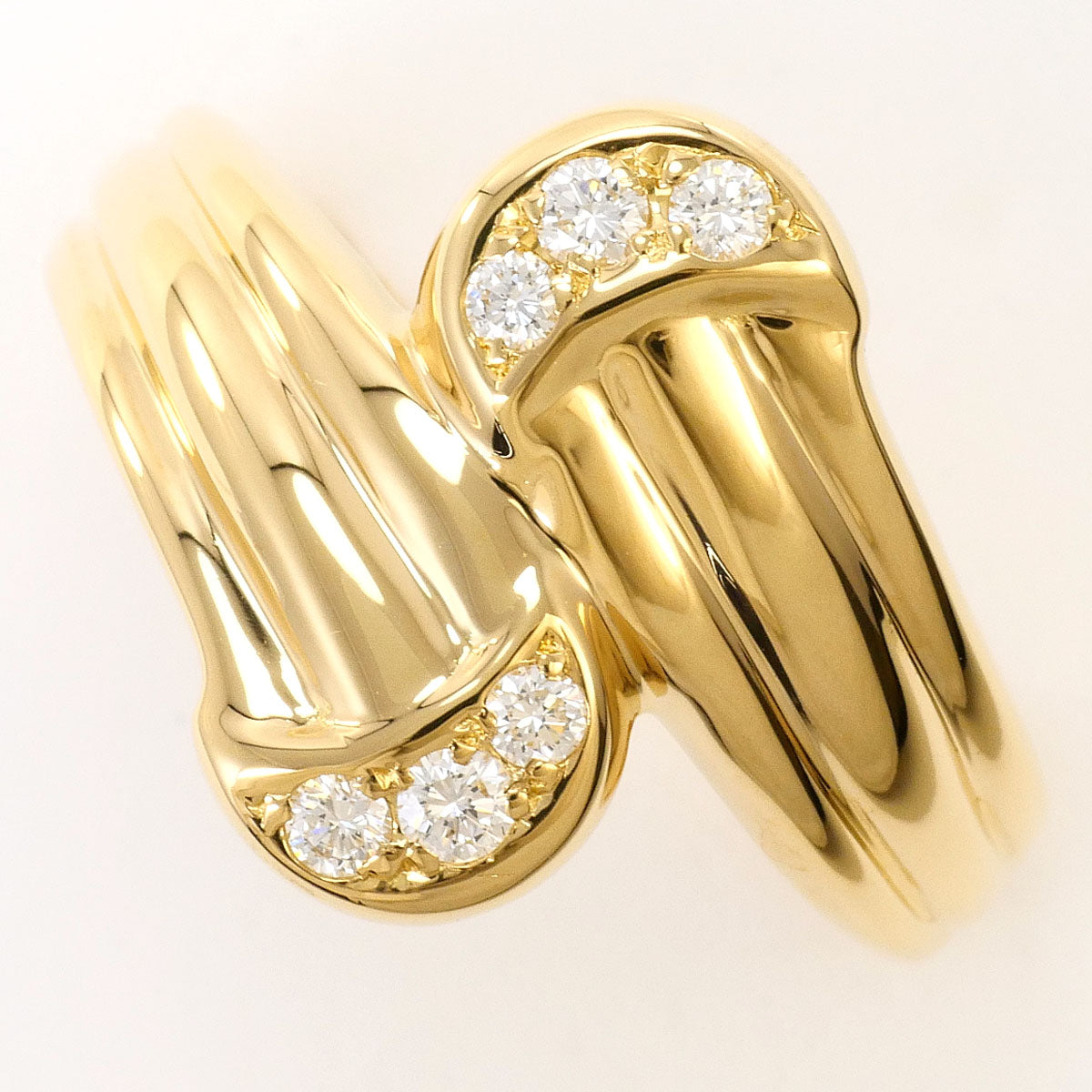 ポーラ Au750 ダイヤモンドリング