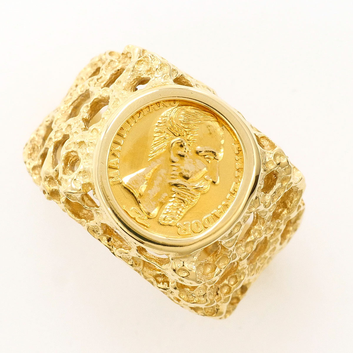 K14 K10 Yellow Gold Ring