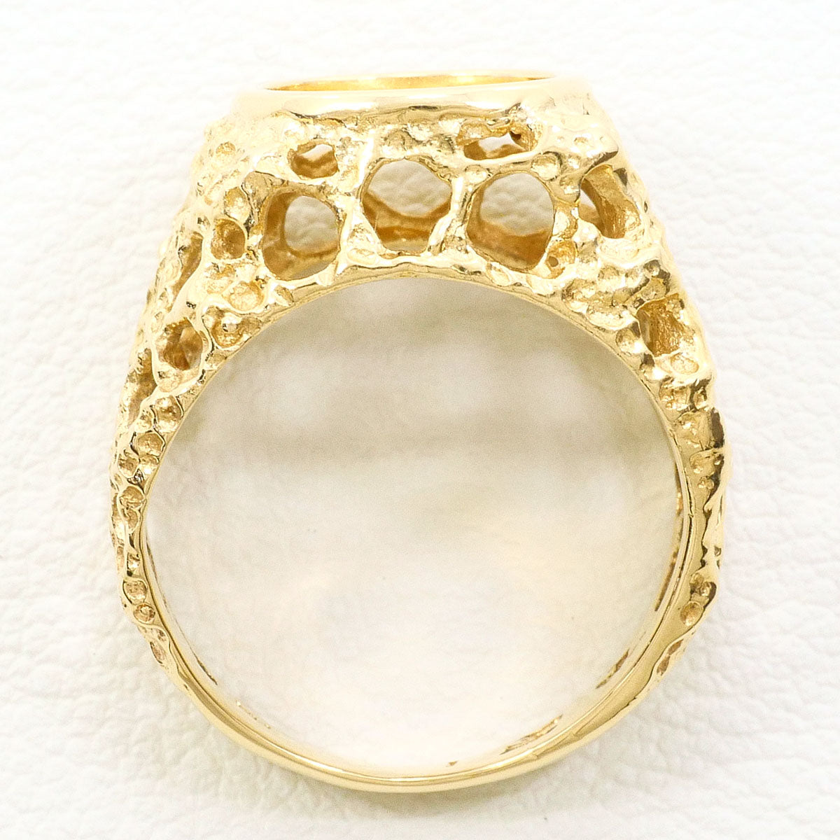 K14 K10 Yellow Gold Ring