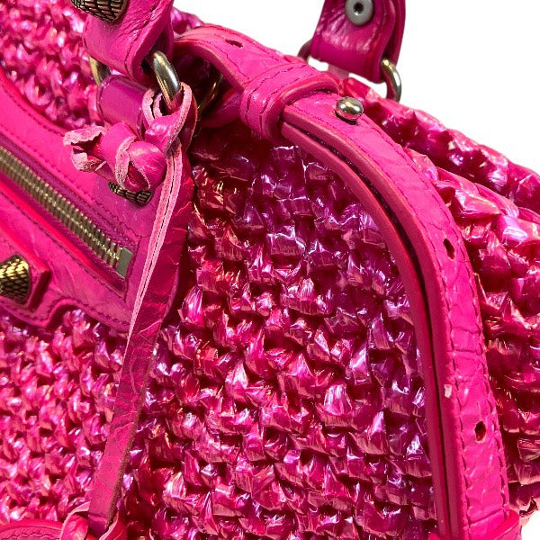 バレンシアガ Le Cagole Panier Small ナイロン ショルダーバッグ
