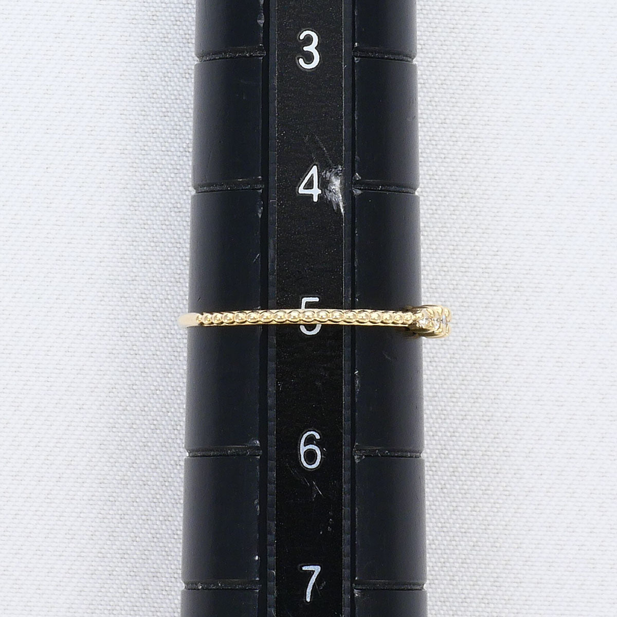 K10イエローゴールドダイヤモンドリング