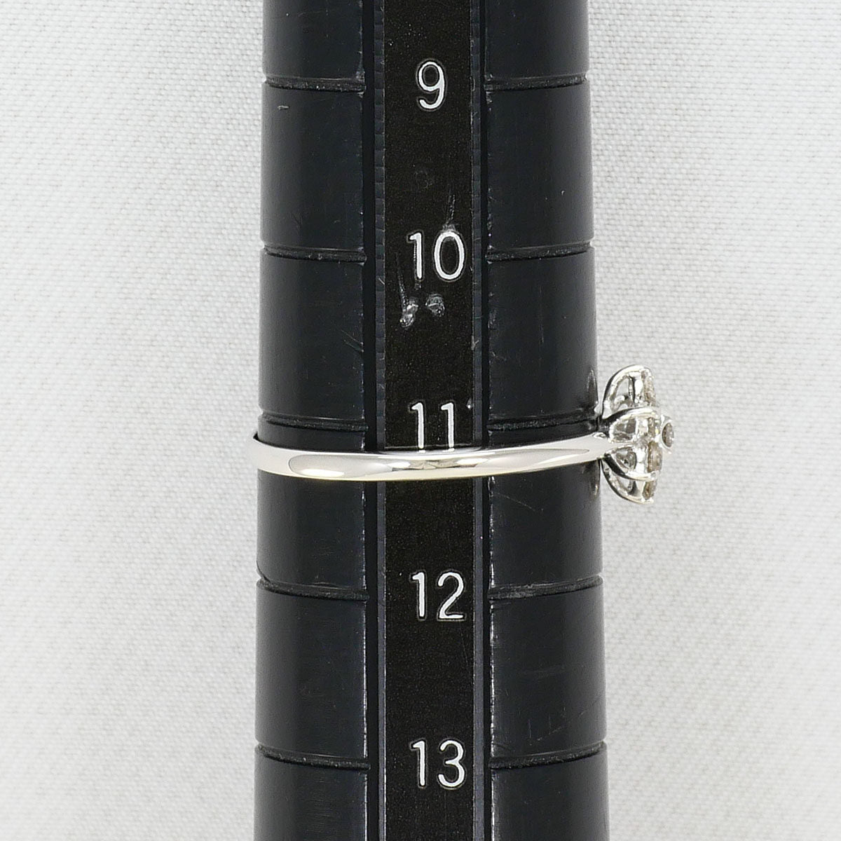 K10ホワイトゴールド ダイヤモンド リング