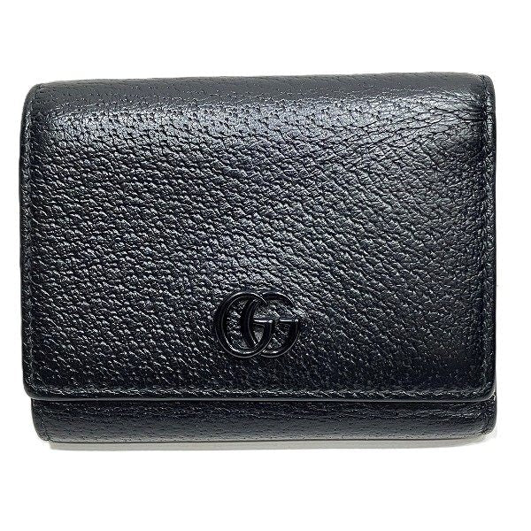 グッチ GGマーモント レザー財布