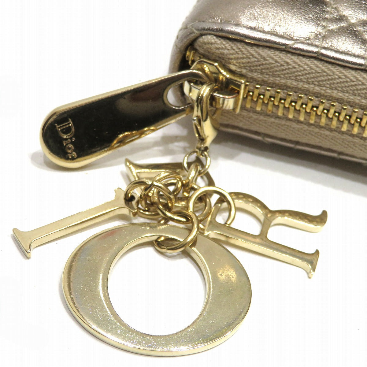 ディオール レディディオール ヴォワヤジュール レザー長財布
