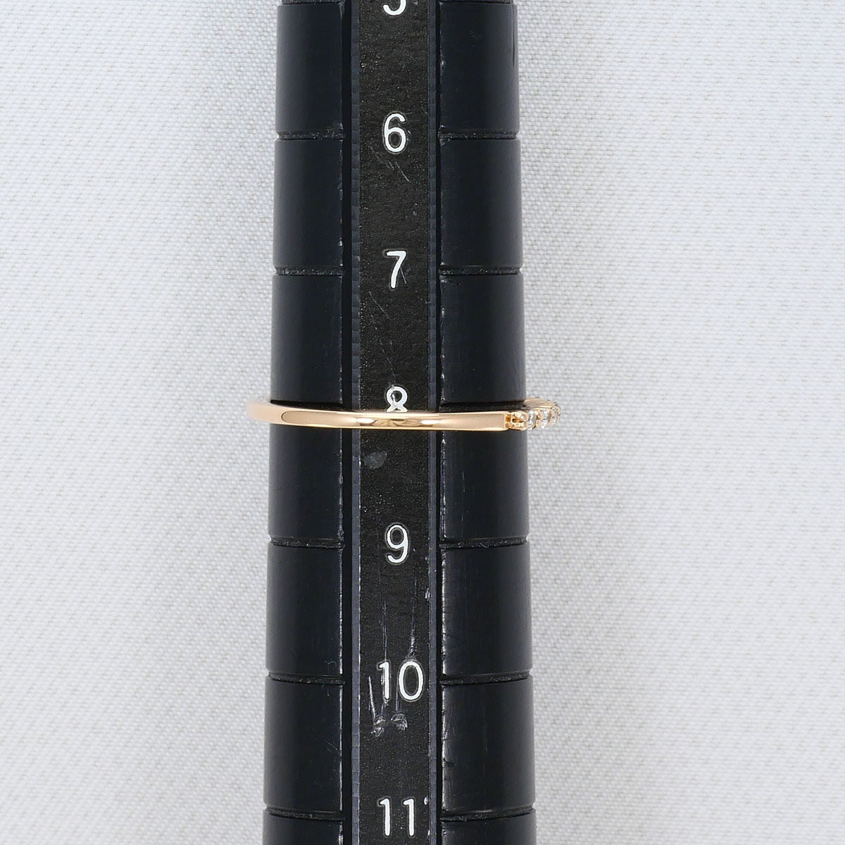 ヨンドシー K10ピンクゴールド ダイヤモンドリング