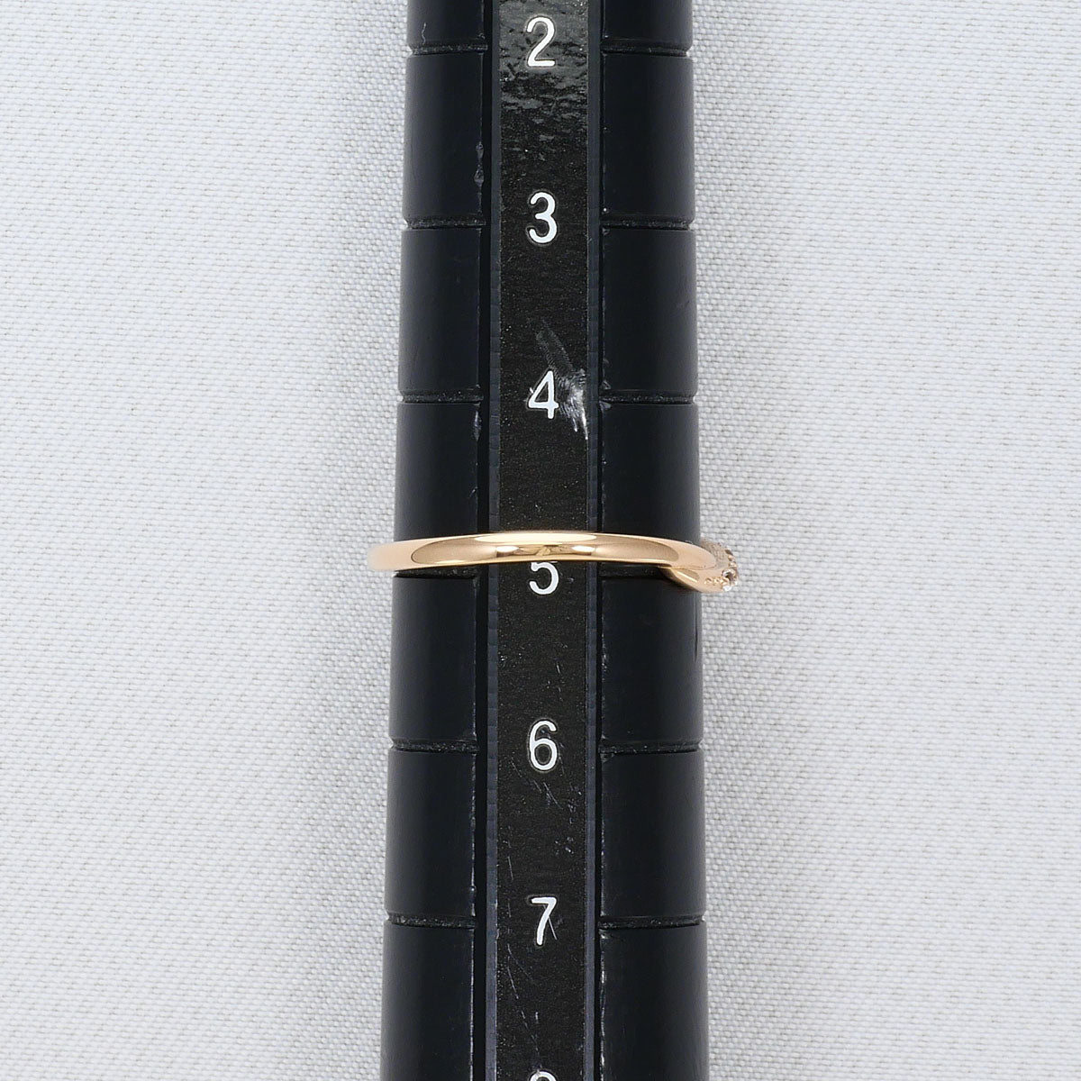 カナル4℃ K10ピンクゴールド 天然石 リング