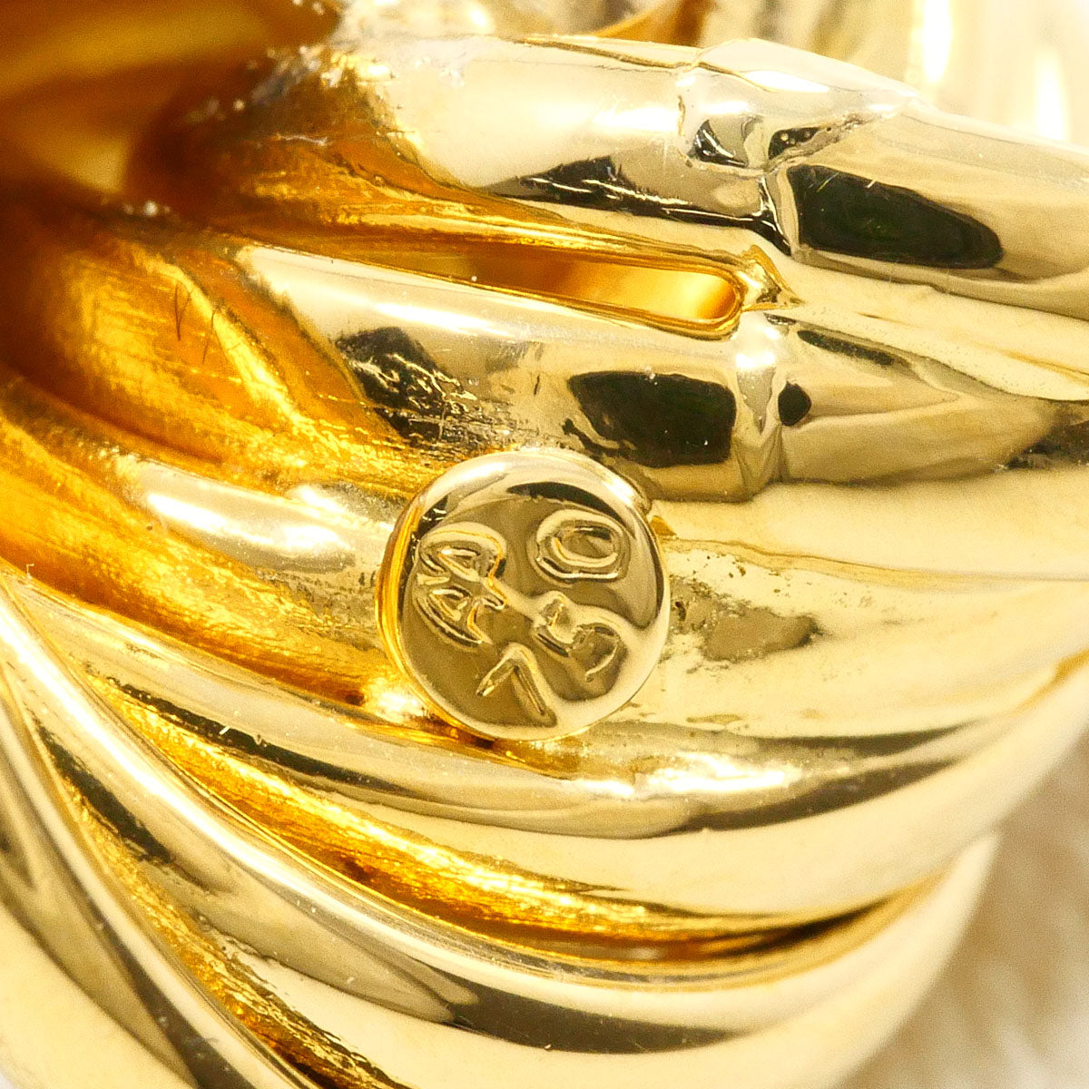 Au750ダイヤモンドピアス