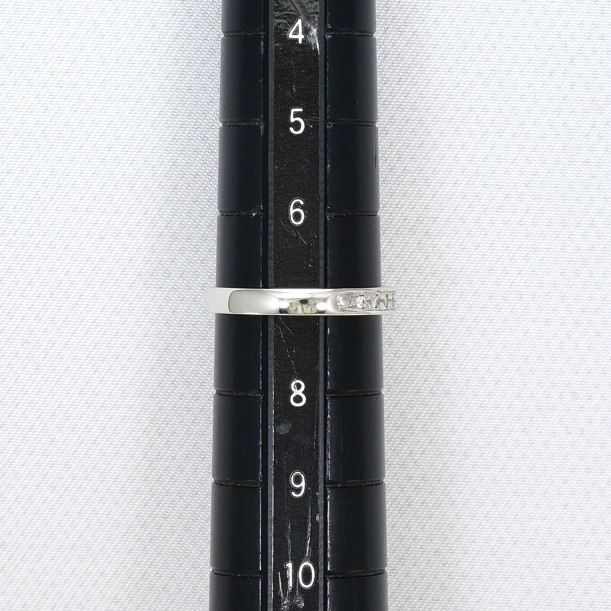 K10ホワイトゴールドダイヤモンドリング