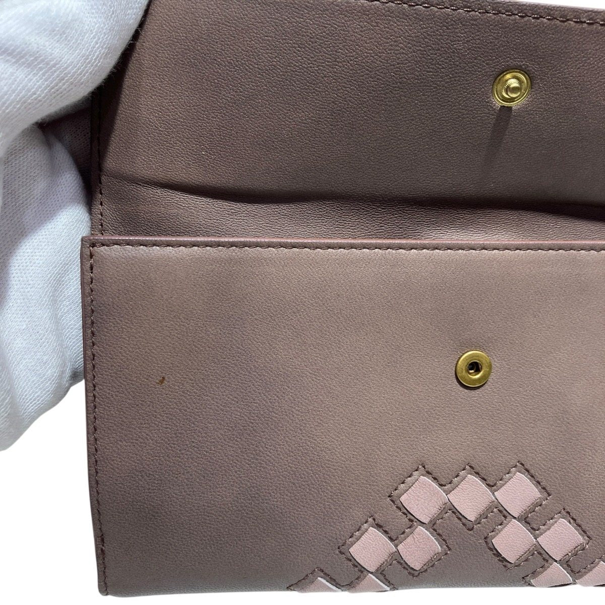 ボッテガヴェネタ レザー長財布