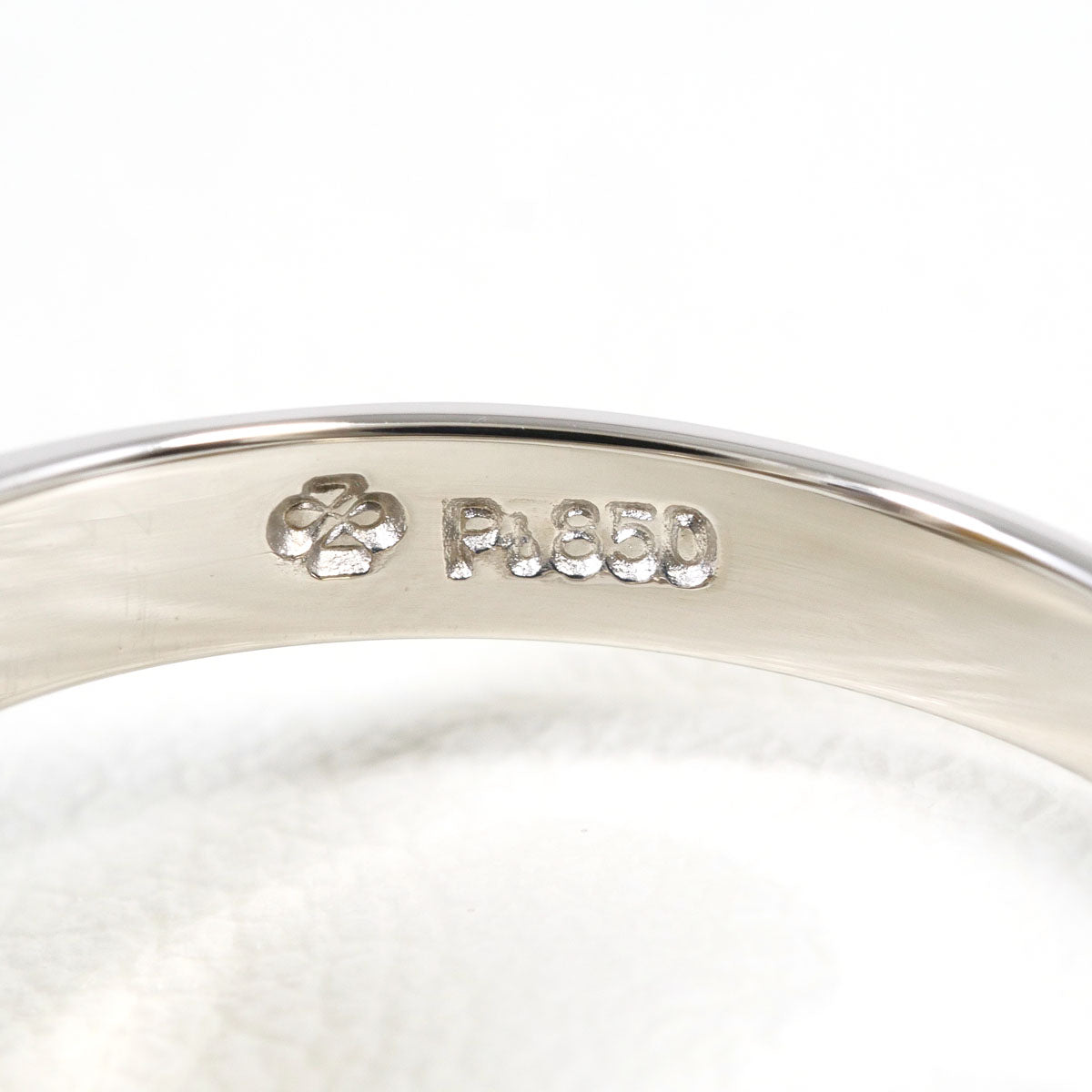 PT850プラチナ パール ダイヤモンド リング