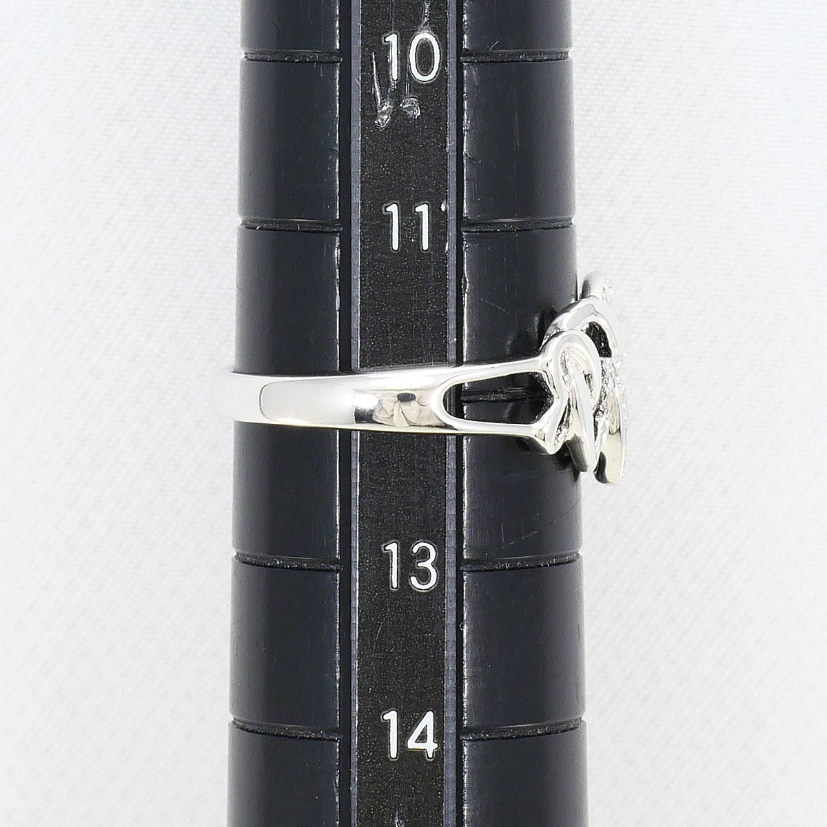 K10ホワイトゴールドダイヤモンドリング