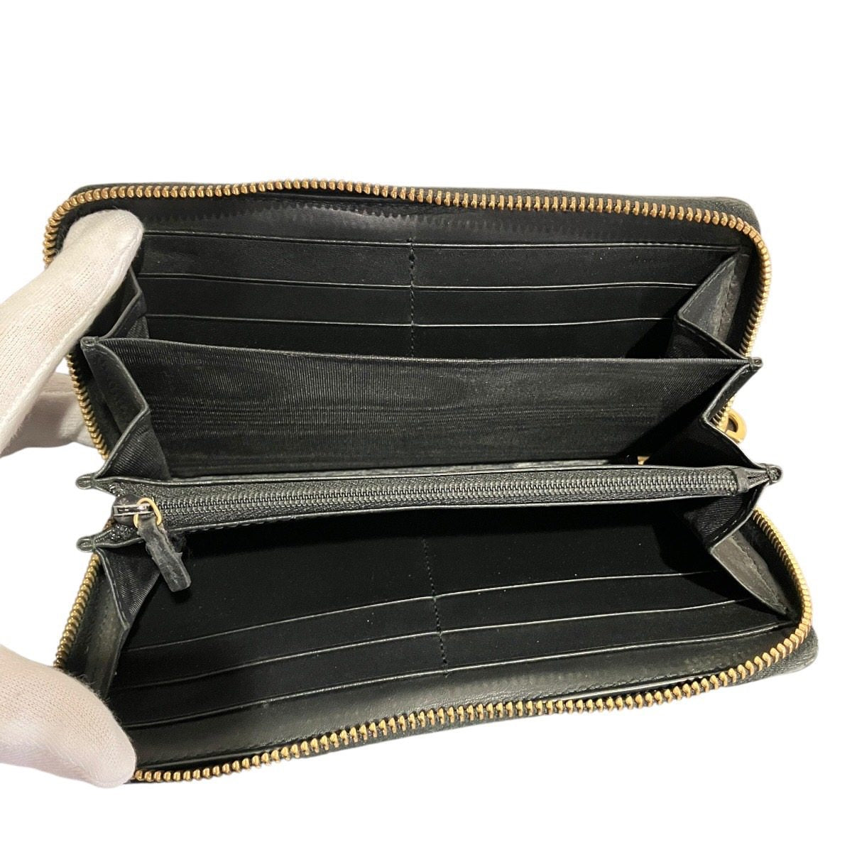 グッチ GGマーモント レザー長財布
