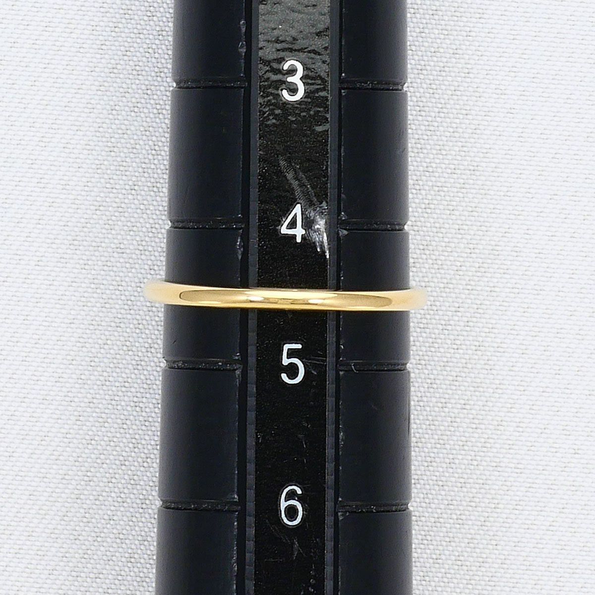Au750イエローゴールドリング