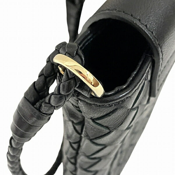 ボッテガ・ヴェネタ イントレチャートレザー ポーチ