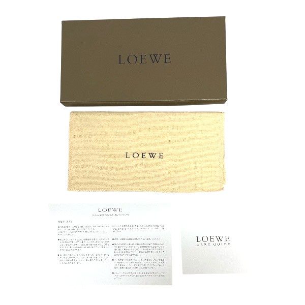 ロエベ アナグラム レザー長財布
