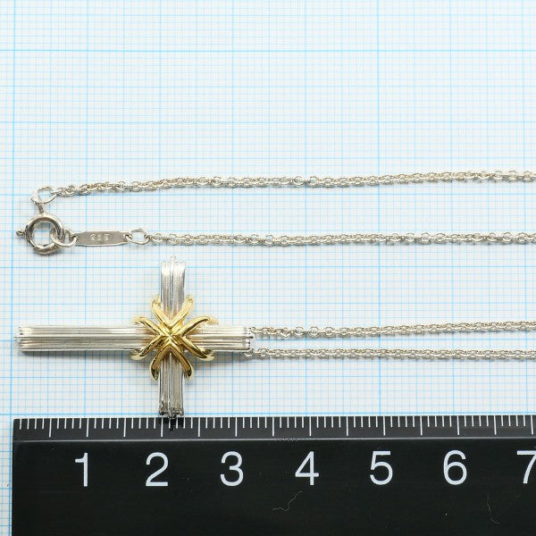 ティファニー シグネチャークロス K18 925 ネックレス