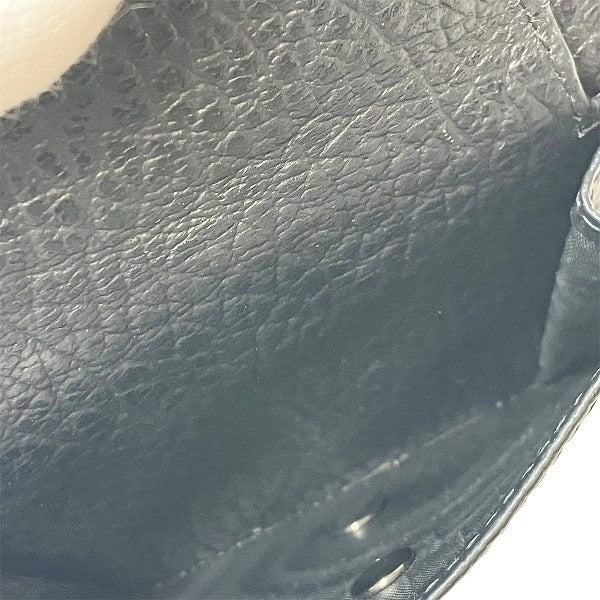 メゾンマルジェラ4ステッチレザー二つ折り財布