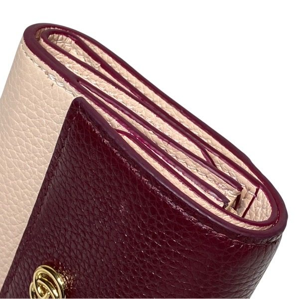 グッチ ダブルG レザー三つ折り財布