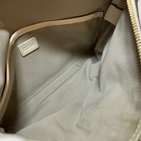 フルラ レザーショルダーバッグ