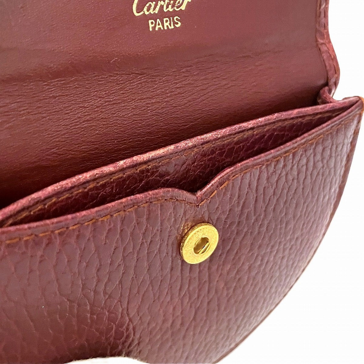 カルティエ マスト レザーコインケース