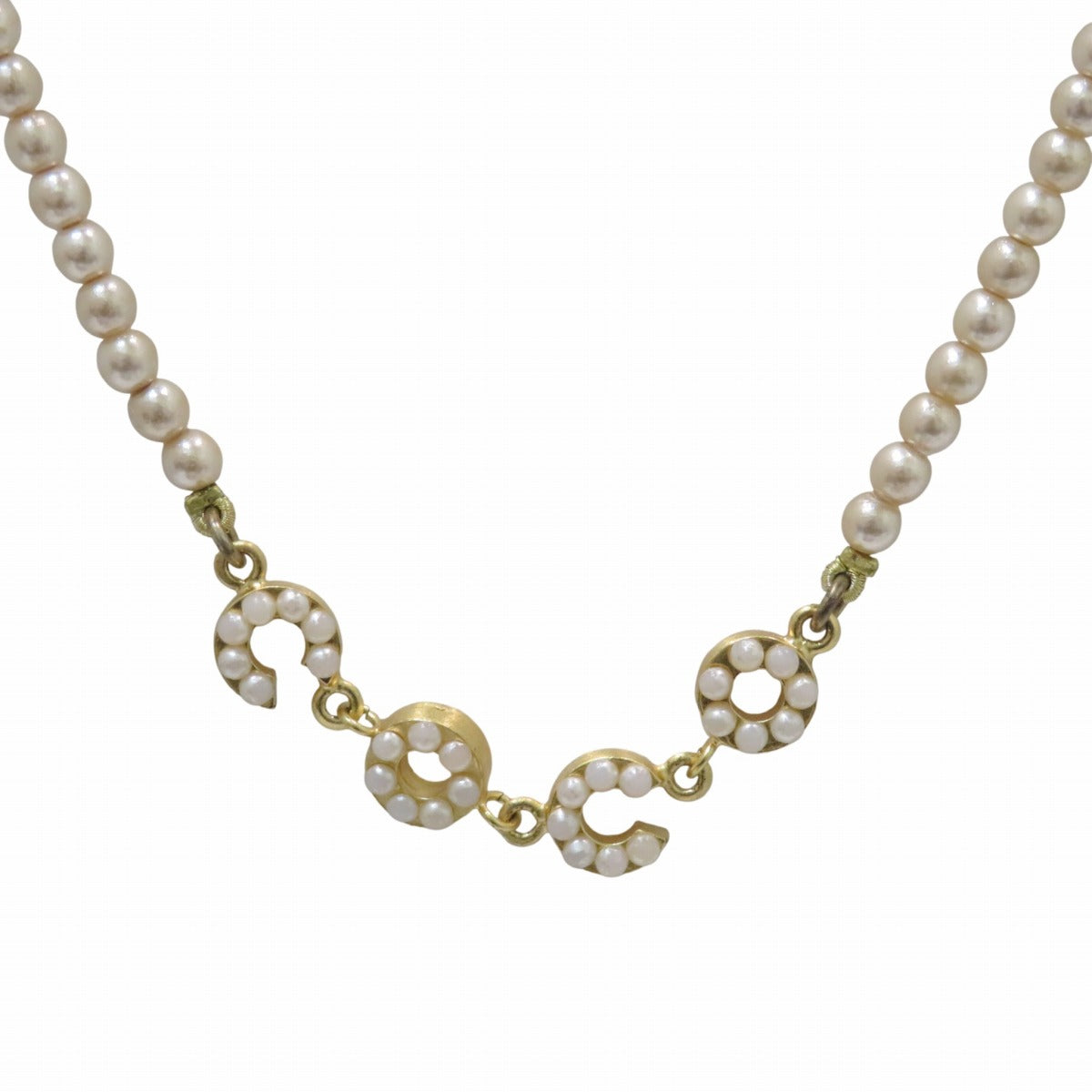シャネル ネックレス パール アクセサリー