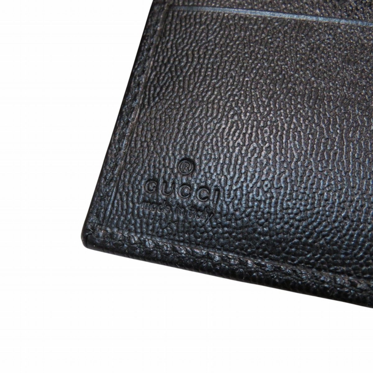 グッチ レザー二つ折り財布