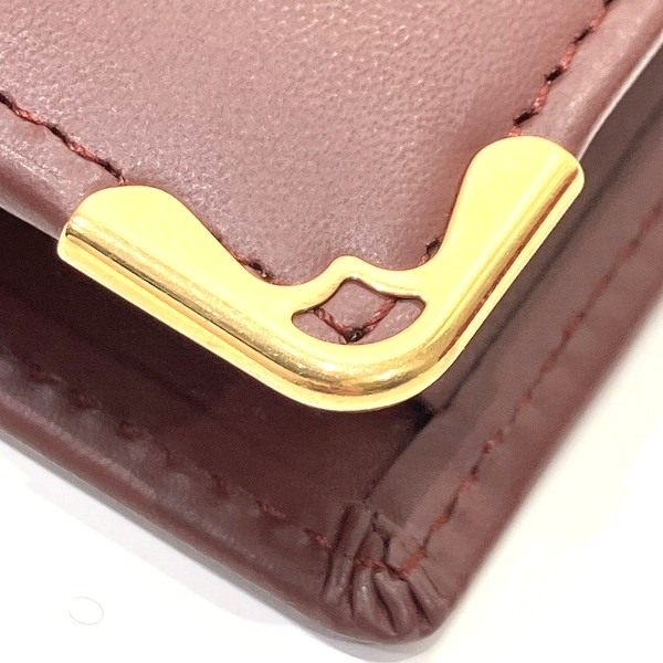 カルティエ マストライン レザー財布