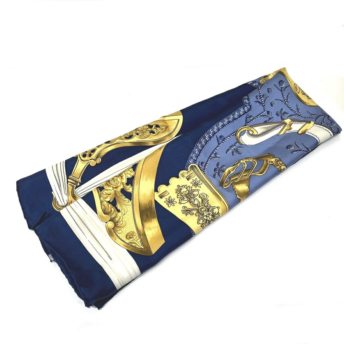 エルメス カレ90 シルクスカーフ