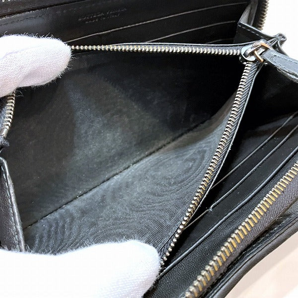 ボッテガヴェネタ イントレチャート レザー 長財布