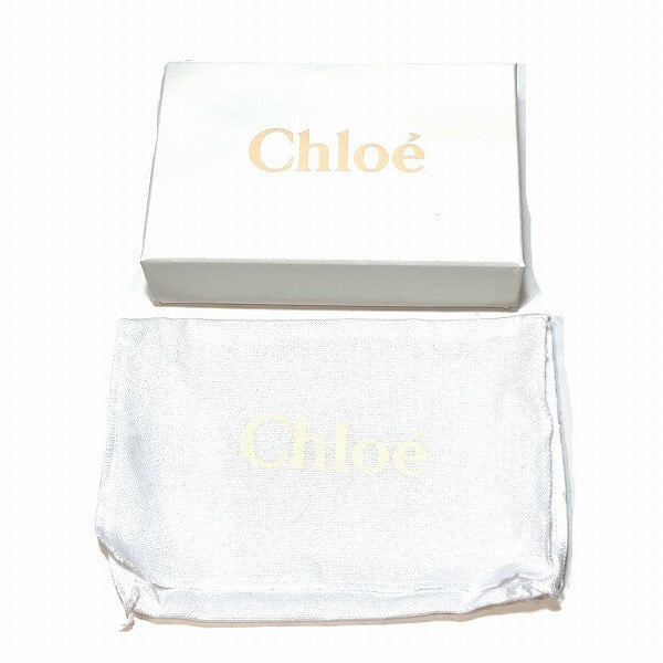 クロエ アルファベット レザー カード ケース