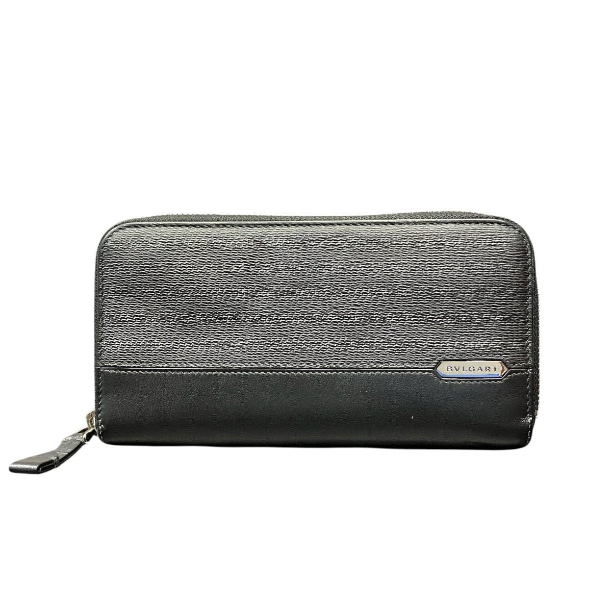ブルガリ レザー長財布