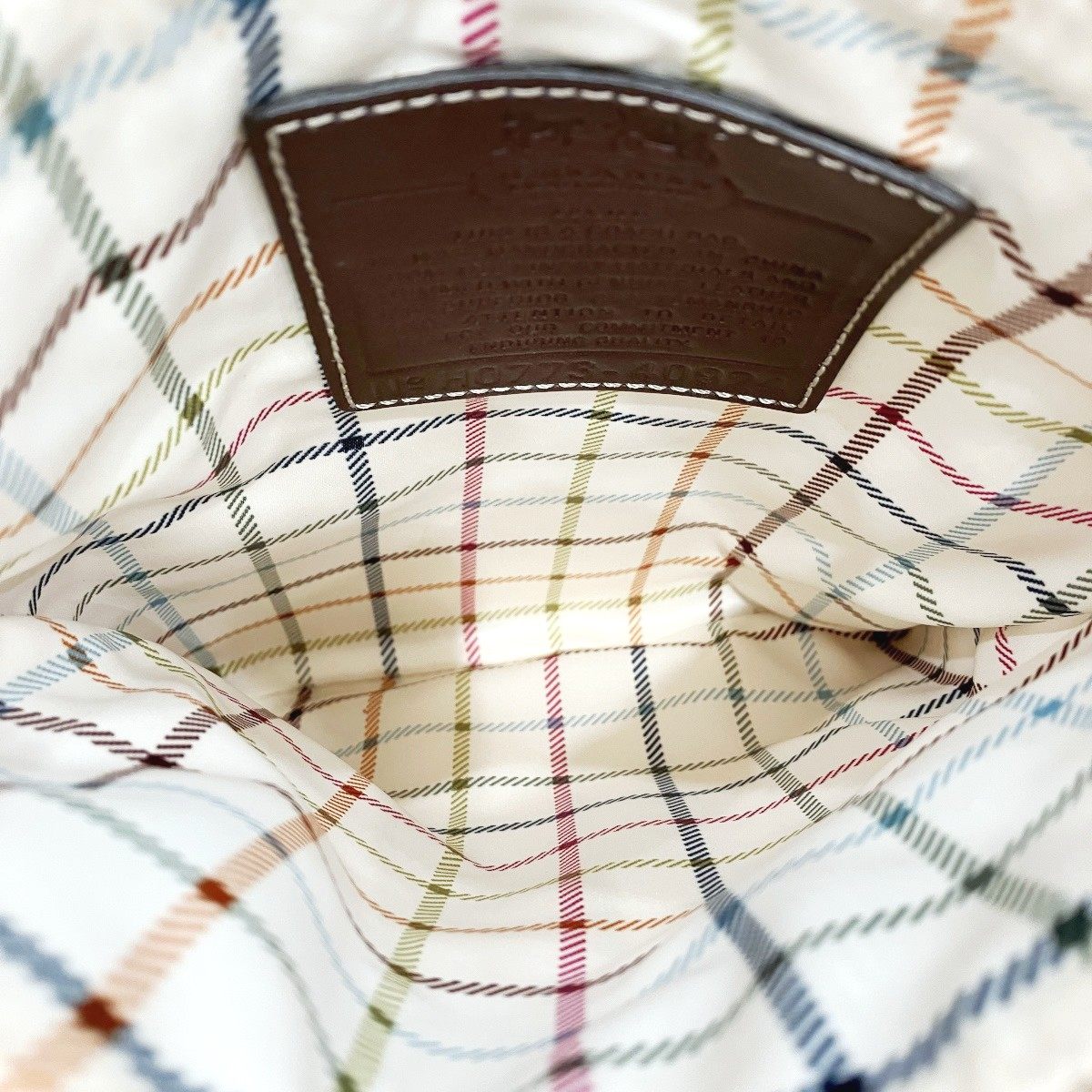 コーチ キャンバス レザー ショルダーバッグ