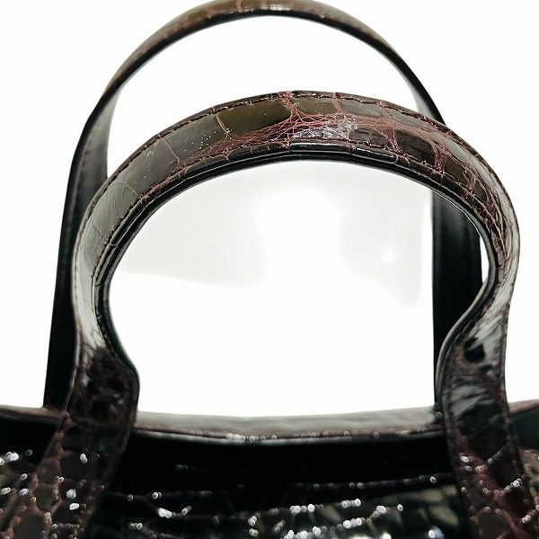 KAOLVCO クロコダイルハンドバッグ