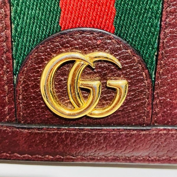 グッチ オフィディア GGスプリーム 二つ折り財布