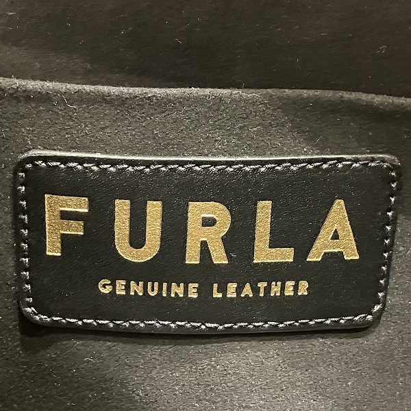 フルラ エマ レザー ハンドバッグ