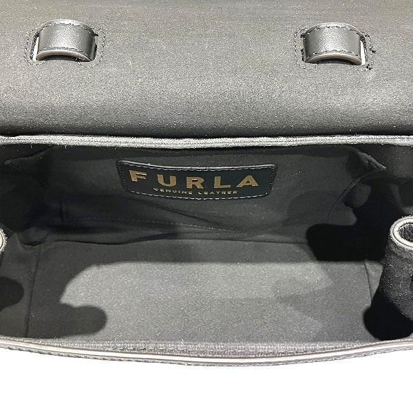 フルラ エマ レザー ハンドバッグ