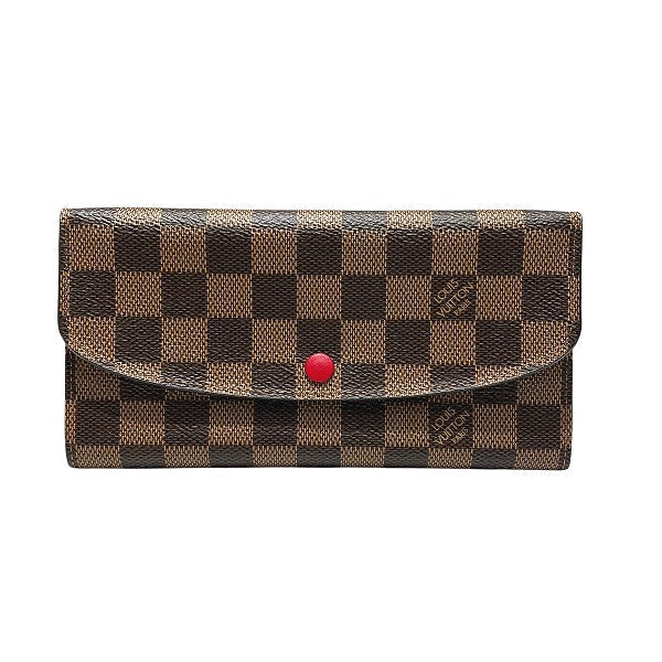 ルイヴィトン ポルトフォイユエミリー ダミエ 長財布