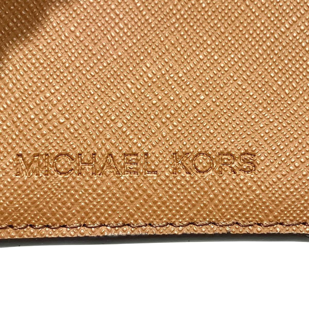 マイケルコース ビルフォールド ジップ コンパクトウォレット レザー二つ折り財布