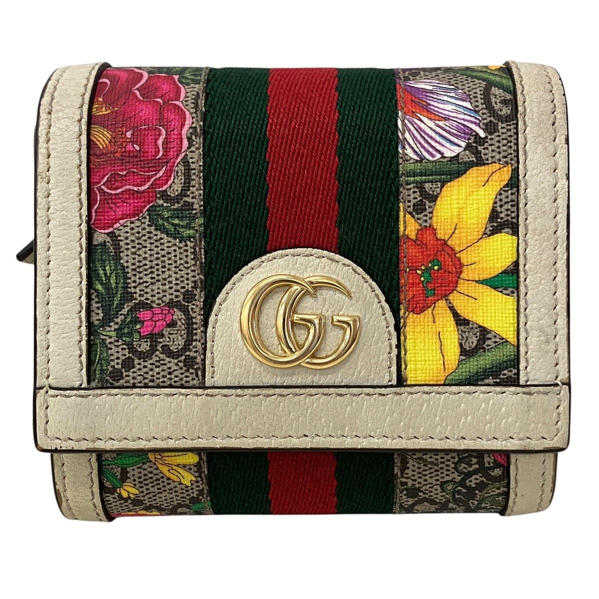 グッチ オフィディア GGスプリーム 二つ折り財布