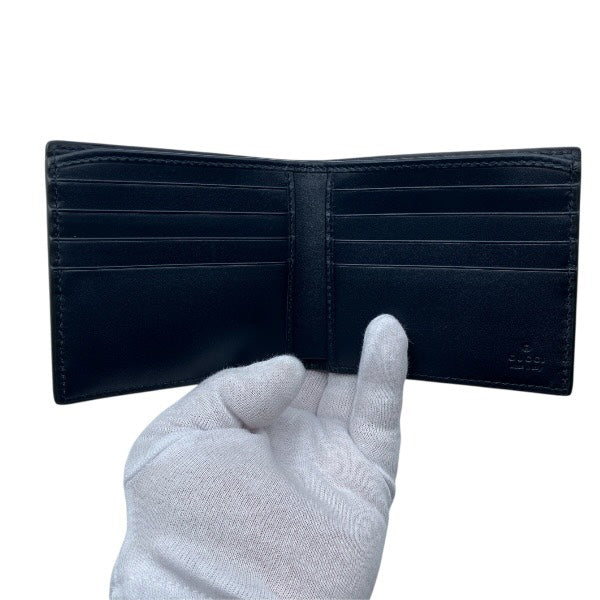 グッチ グッチシマ レザー二つ折り財布