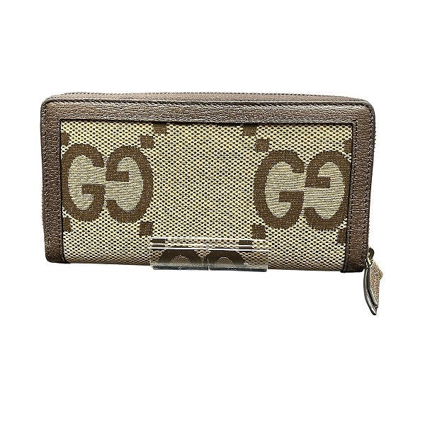 グッチ GGキャンバスバンブー長財布