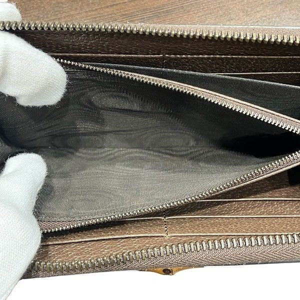 グッチ GGキャンバスバンブー長財布