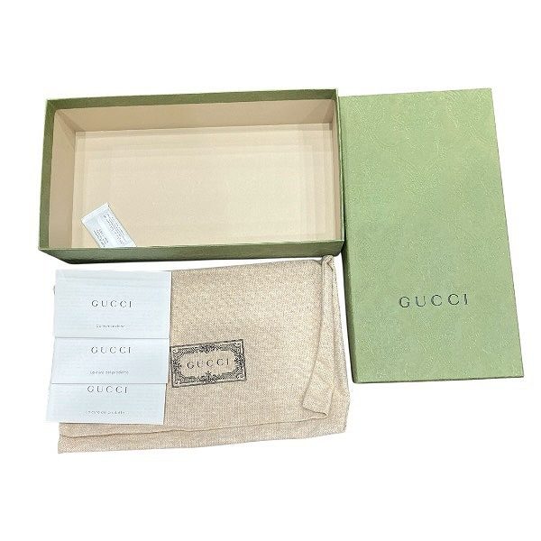 グッチ GGキャンバスバンブー長財布