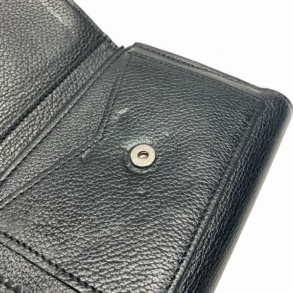 ルイヴィトン ポルトフォイユマイロックミーコンパクト レザー三つ折り財布