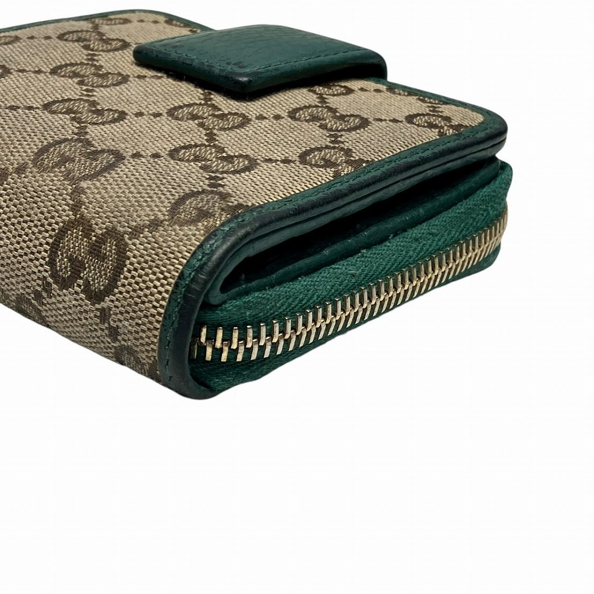 グッチ GGキャンバス 二つ折り財布